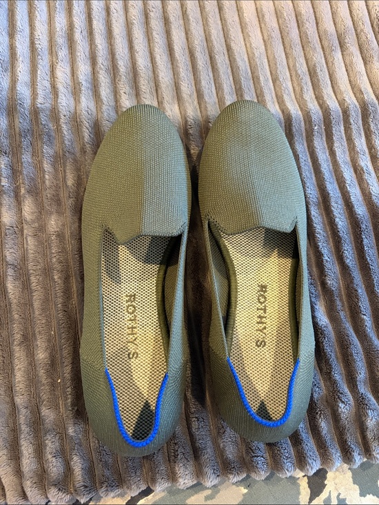 Skechers Shoes - Rothy’s Slip-On Women’s Loafers in Olive Green